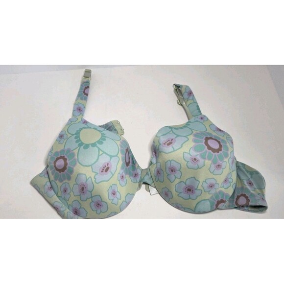 IPEX BODY by VICTORIA'S SECRET bra Floral pattern Sz 38 B NO PADDING - Picture 1 of 6